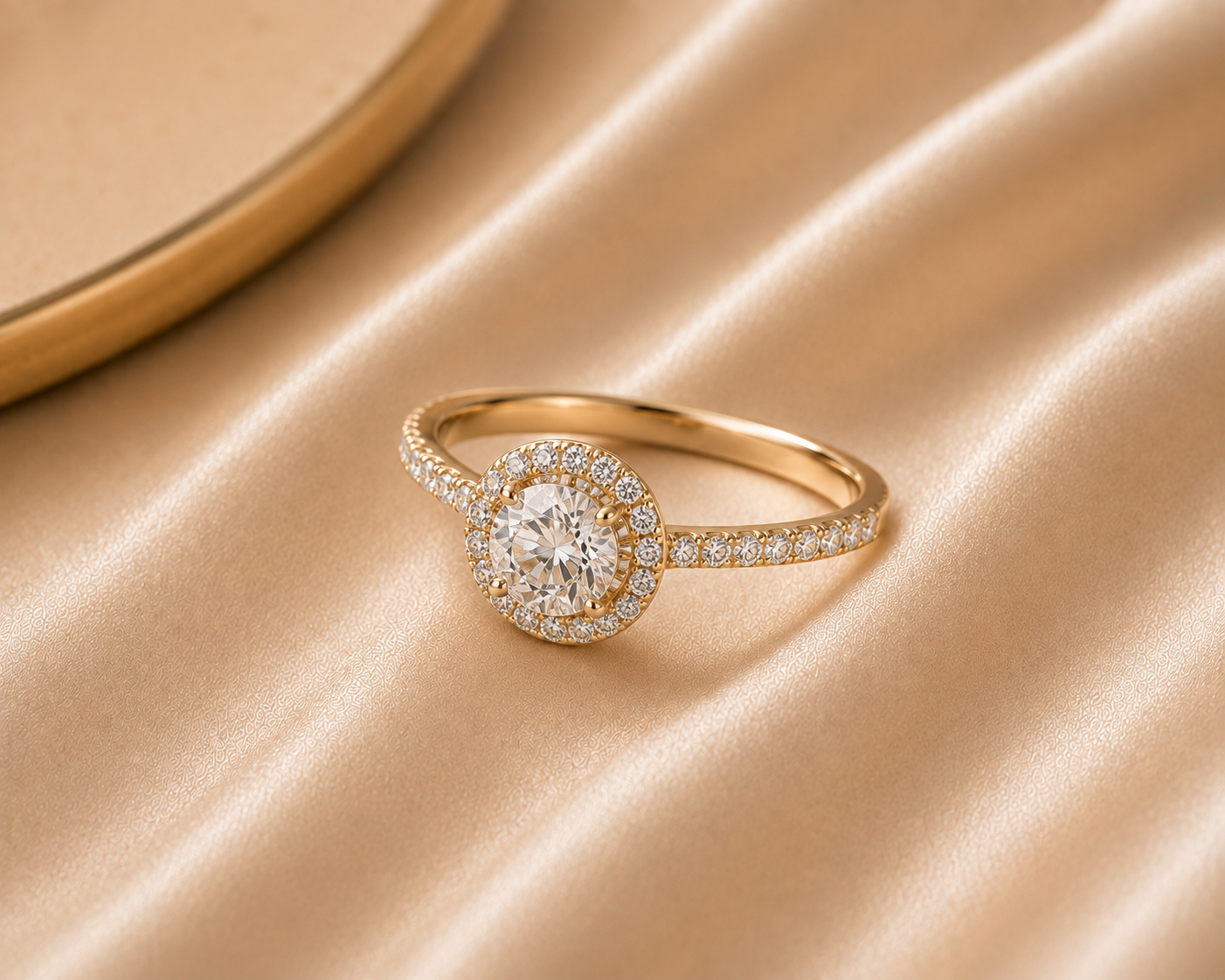 Diamond Halo Ring
