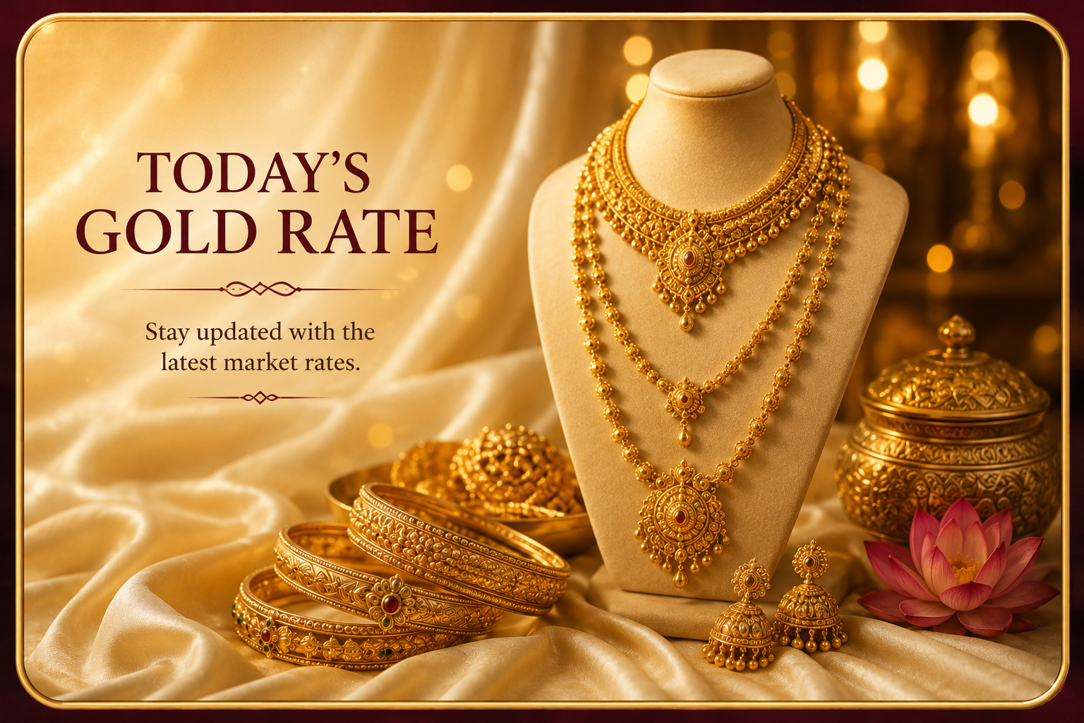 Today's Gold Rate
