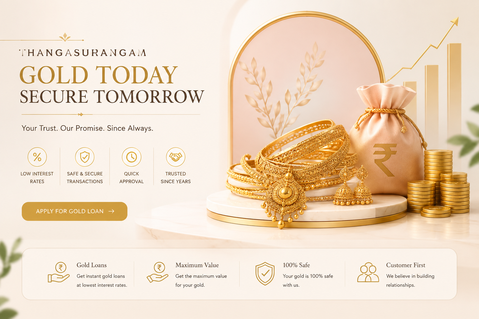 Thangasurangam gold loan offer banner
